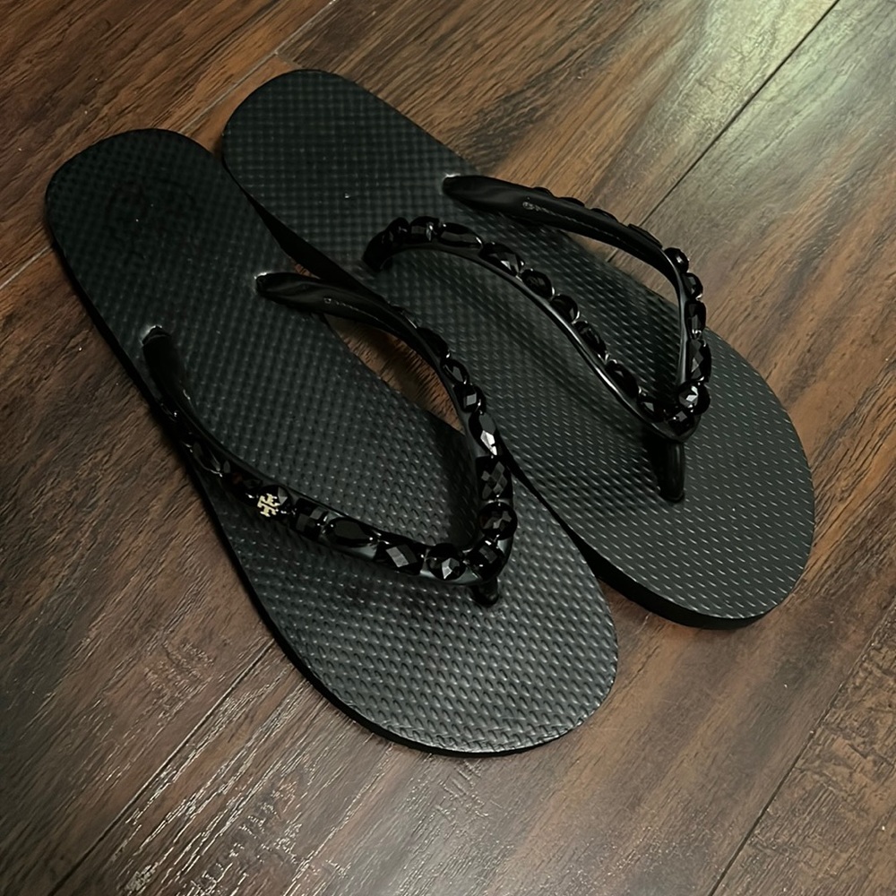 Tory Burch  Flip Flop Sandals, Black